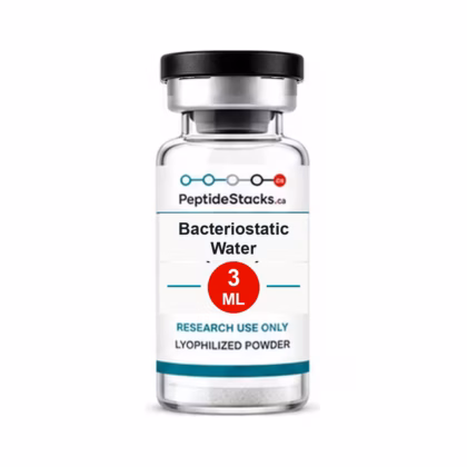 Bacteriostatic Water 3 ML Peptide Sales vial