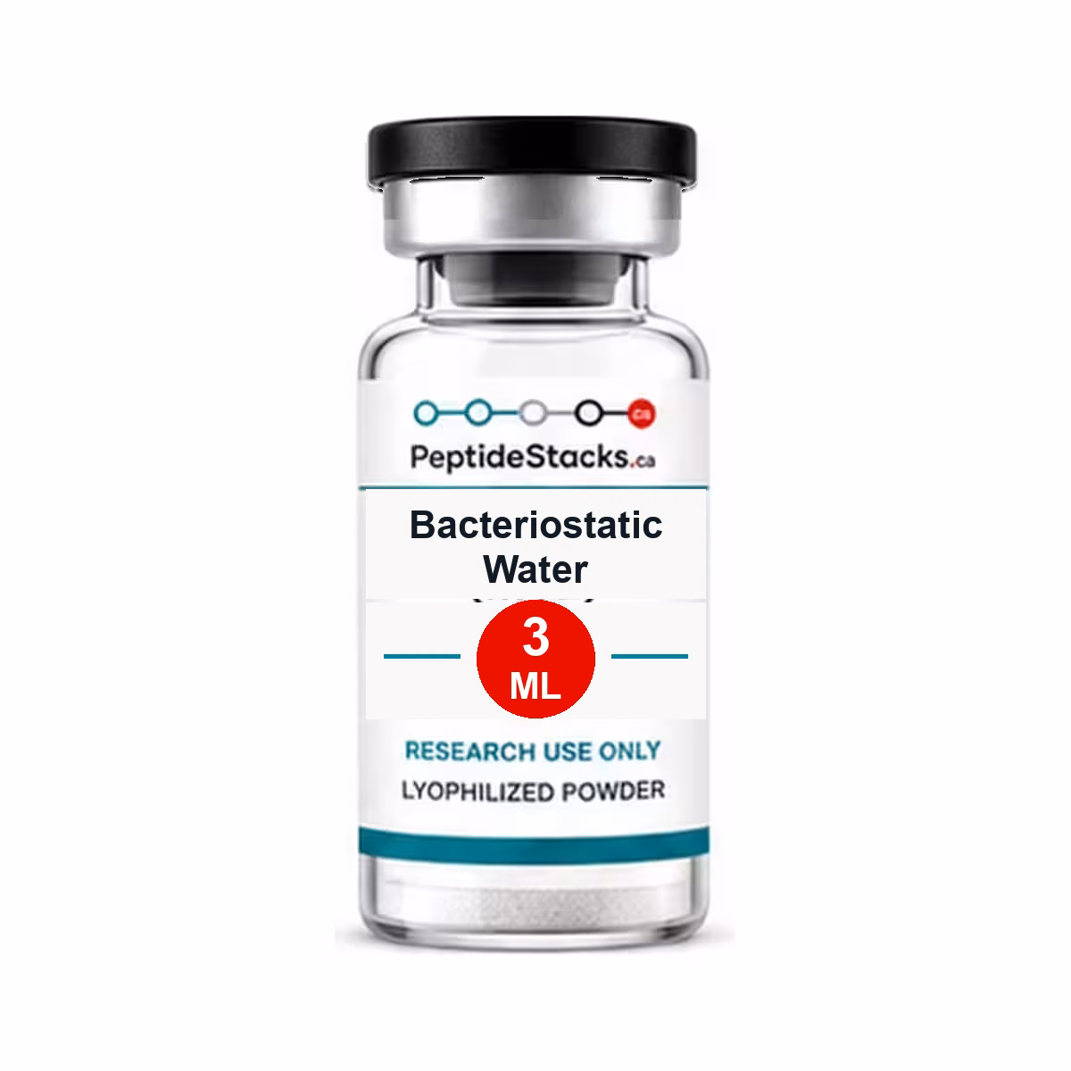 Bacteriostatic Water 3 ML Peptide Sales vial