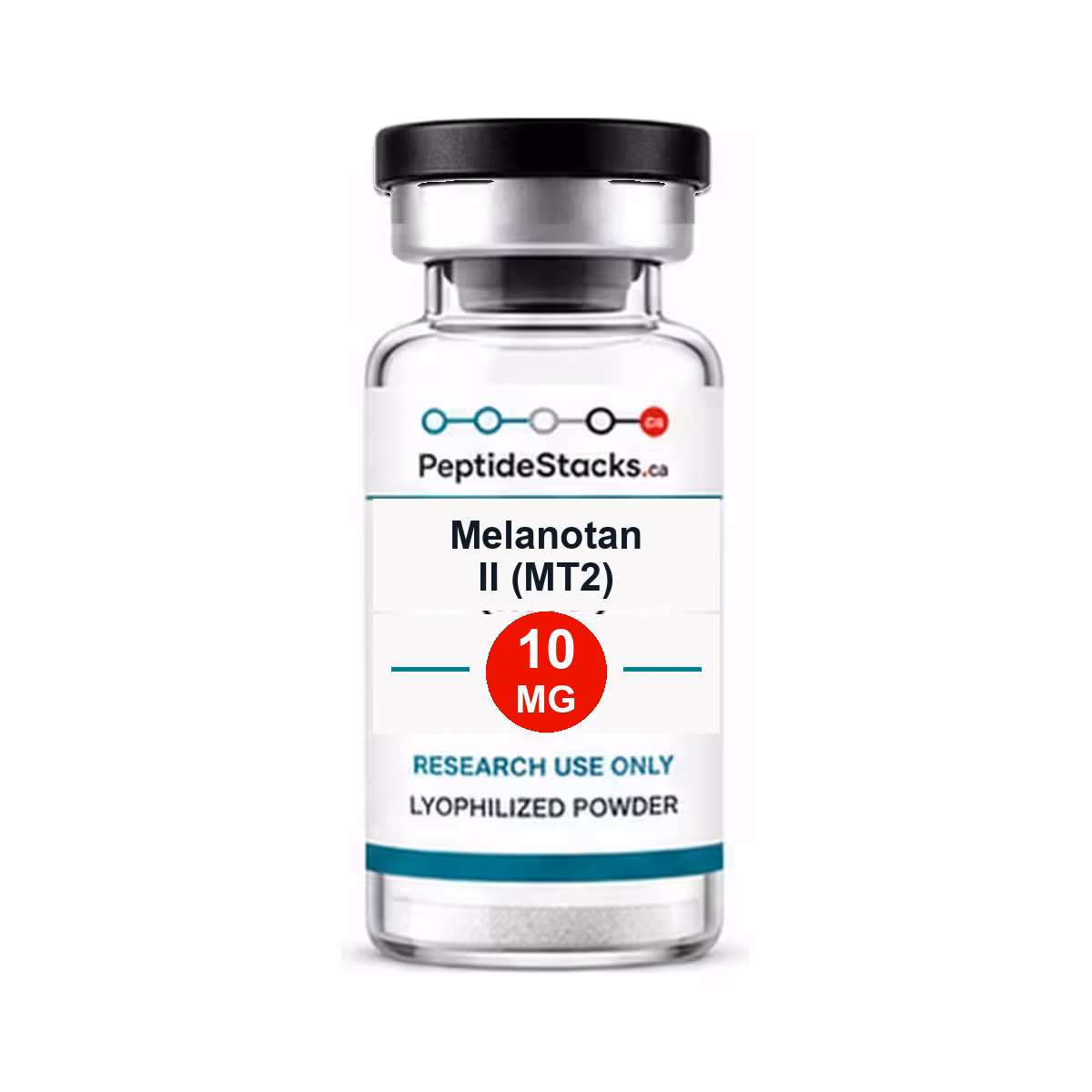 Melanotan II (MT2) 10 MG Peptide Sales clear 3 mL vial