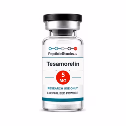 Tesamorelin 5 MG Peptide Sales clear 3 mL vial